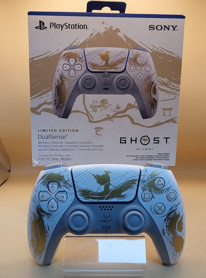 PS5 Official DualSense Controller Ghost of Yotei Gold - Boxed