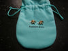 Tiffany and Co Bow Set Necklace and Bow Earrings