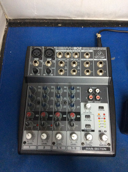 Behringer audio mixer