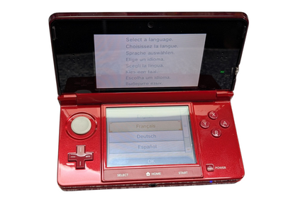 RED NINTENDO 3DS CONSOLE WITH 13  3DS GAMES PRESTON  STORE