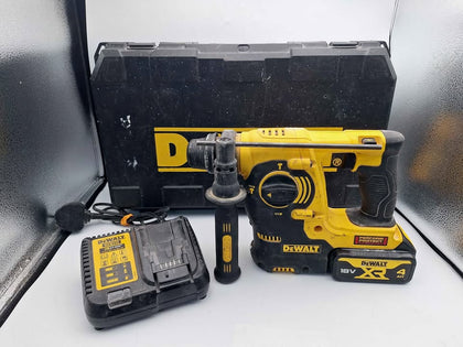 DEWALT DCH253 18V XR 3-Mode SDS+ Hammer Drill – 4.0Ah Battery & Charger
