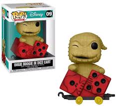 Funko Disney Nightmare Before Christmas POP! Trains Oogie Boogie in Dice Cart Vinyl Figure #09 **Collection Only**