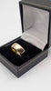 9ct Yellow Gold Men’s Thick Wedding Band Ring – Size Q – 6.21g – Heavyweight – Polished