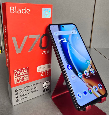 ZTE Blade V70 Vita (4GB+256GB) Stone Gray, Unlocked