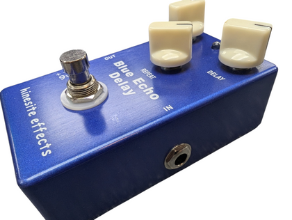 BLUE ECHO DELAY HINESITE EFFECTS GUITAR PEDAL PRESTON STORE