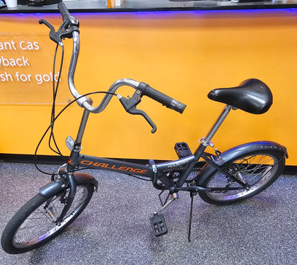 Abaseen Challenge Holborn 20 inch Wheel Size Unisex Folding Bike | Grey **Collection Only**