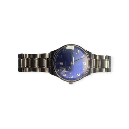 Accurist Classic Men's Quartz Watch - Stainless Steel Bracelet With Windsor Blue Dial - 37mm