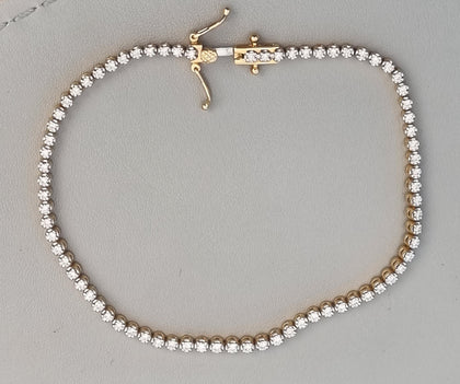 18ct Gold Diamond Bracelet