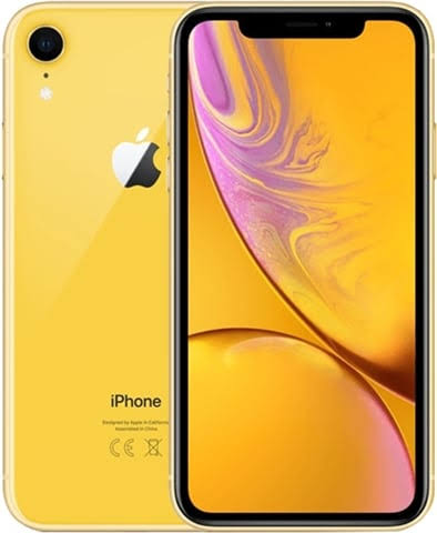 iPhone XR 64GB Yellow, Unlocked B 89% Unboxed