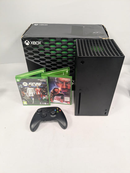 Microsoft Xbox Series X 2 Game Console Package Boxed