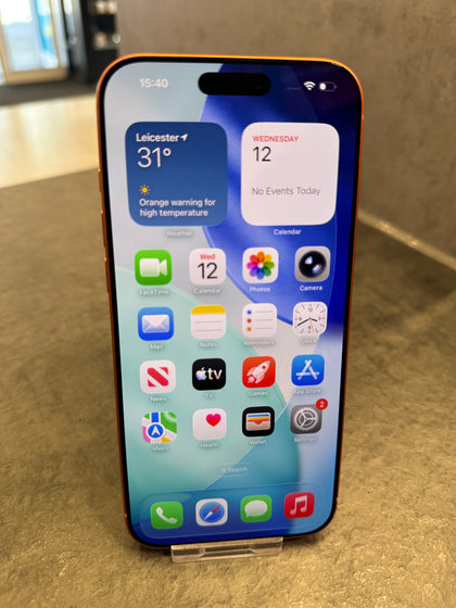 Apple iPhone 17 Pro Max 512GB Orange BH 100% Cycle 0 Apple Warranty 09/07/27
