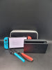 Nintendo Switch OLED Neon Blue/Neon Red with carry case unboxed