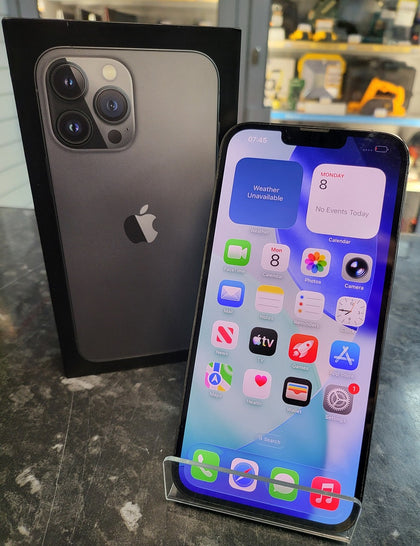 Apple iPhone 13 Pro Max - 128GB - unlocked - Graphite - 78% Battery Health