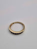 Vintage 9ct Yellow Gold Garnet Channel-Set Half Eternity Ring - Size O - 1.96 Grams