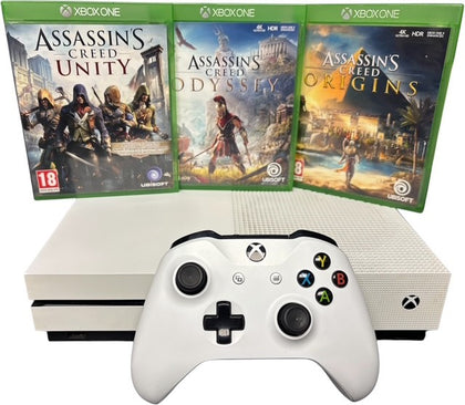 Microsoft Xbox One S 1TB Console with 3 Games