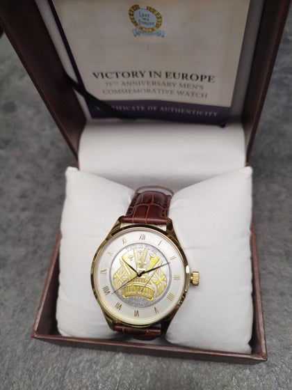 ‘Victory in Europe’ 75th Anniversary Men’s Commemorative Watch.