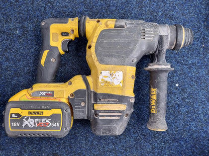 DeWalt DCH333X2 54V XR 1x9.0Ah Li-Ion FlexVolt SDS Plus Hammer Drill