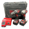 Milwaukee M18 BPP2Q-402C 18V 2 x 4.0Ah Li-Ion RedLithium Cordless Twin Pack