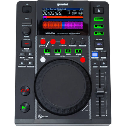 Gemini MDJ-500 Professional DJ Deck & Media Player
