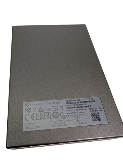 SEAGATE ONE TOUCH 5TB EXTERNAL HARD DRIVE
