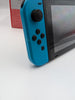 Nintendo Switch Case with Neon Red & Blue Wireless Controllers