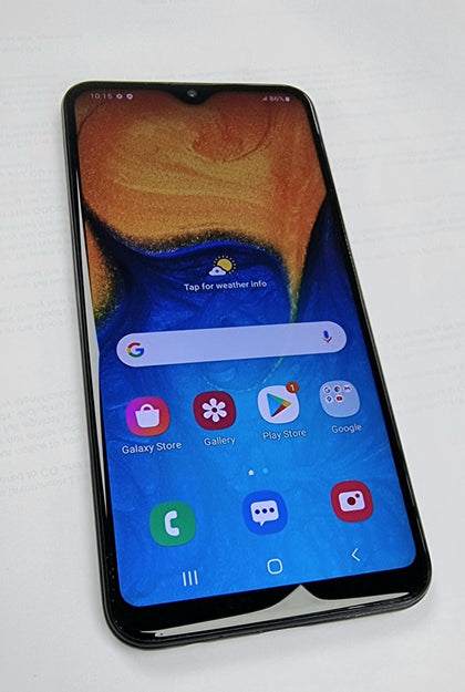 Samsung Galaxy A20e 32GB Blue