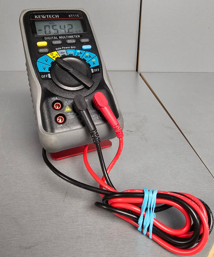 Kewtech KT115 Digital 600V & 10A AC/DC Multimeter | KT115 **Collection Only**