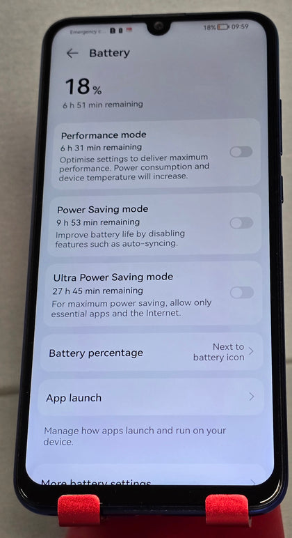 Huawei P Smart (2019) 64GB Aurora Blue, ***Unlocked, Unboxed***