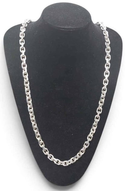 Preowned 925 Silver Chain roler curb style 32