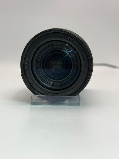 Canon RF-S, 18-150mm, F3.5-6.3, IS, STM Black Lens