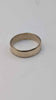 9ct Gold Wedding Band Ring - Size P - 2.34 Grams