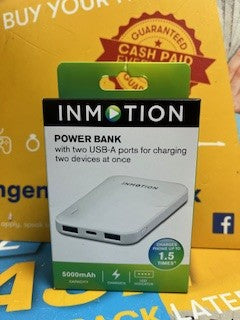 In motion - Powerbank - 5000mAh - Boxed - New.