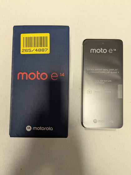 Motorola Moto E14 64GB Graphite Gray Any Network