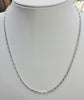 9ct White Gold Necklace 18"