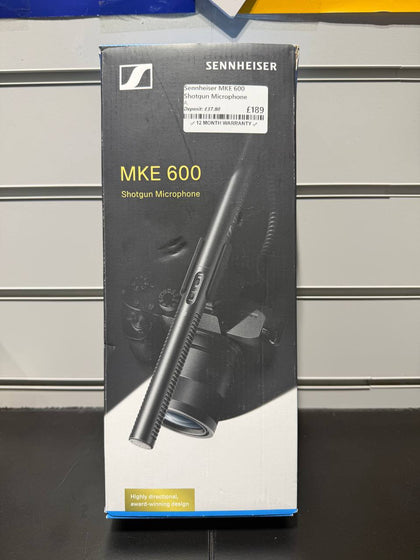Sennheiser MKE 600 Shotgun Microphone