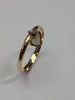 9ct Gold Swinging Heart Ring Size O