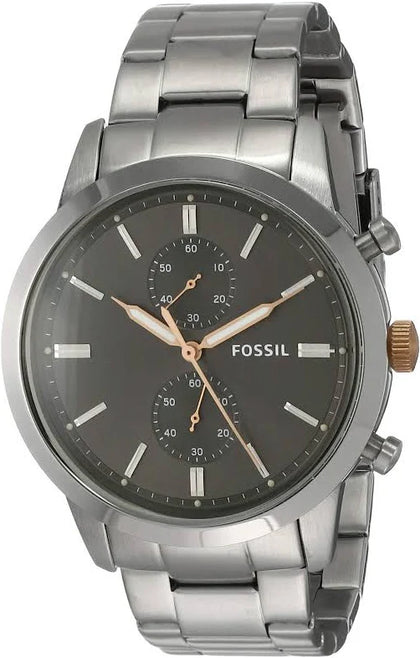 Fossil Townsman Watch FS5407 Silver Stainless