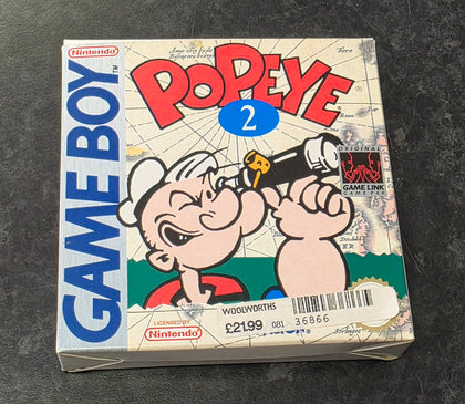 Popeye 2 - Genuine Nintendo Game Boy Game & Manual (dmg-pg-ukv)