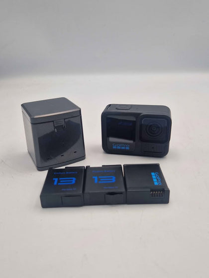 GoPro Hero 13 Black 5.3K Action Camera Kit With 3x Batteries & Charger