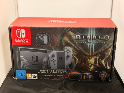 nintendo switch console diablo (no game) boxed