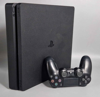 Playstation 4 Slim Console, 500GB Black, Unboxed