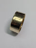 9ct Gold Wide Wedding Band - Size O 1/2