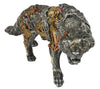 Steampunk wolf 38cm