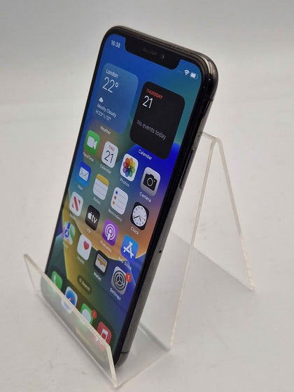 Apple Iphone X Mobile Phone - 64GB ROM - Open Unlocked - Black - Unboxed (75% Battery)