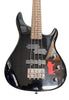 Spider 4 String Bass Guitar - Black - With soft bag