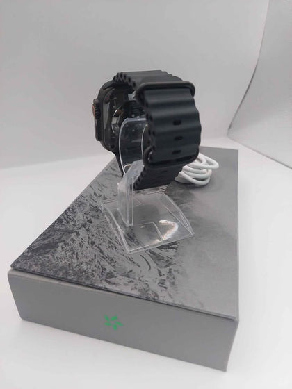 Apple Watch Ultra 2 (Cel), Natural Titanium, 49mm, With Black Ocean Band & Green Loop Band, Boxed