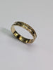 14CT GOLD PATTERNED WEDDING BAND RING
