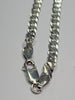 Silver Chain & Cross 24"