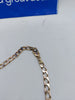 9CT Yellow Gold Square Curb Chain Necklace - 20" Long - 23.03 Grams