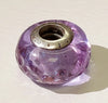 Genuine Pandora "Wavy Lavender Murano Glass" Charm S925 ALE - Retired
